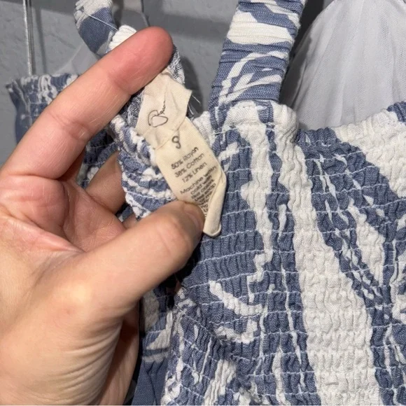 Jessica Simpson Open Back Maxi Cami Dress - Boho Glam S Preowned - Picture 5 of 5